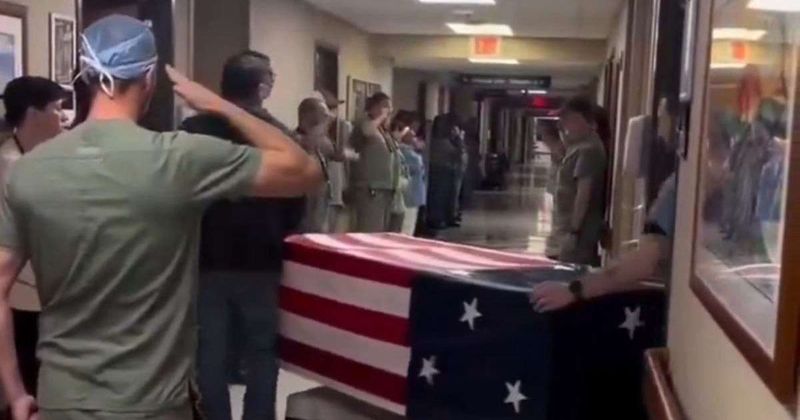 Fact Check: Does the video show hospital staff honoring a US soldier killed by Iran?
