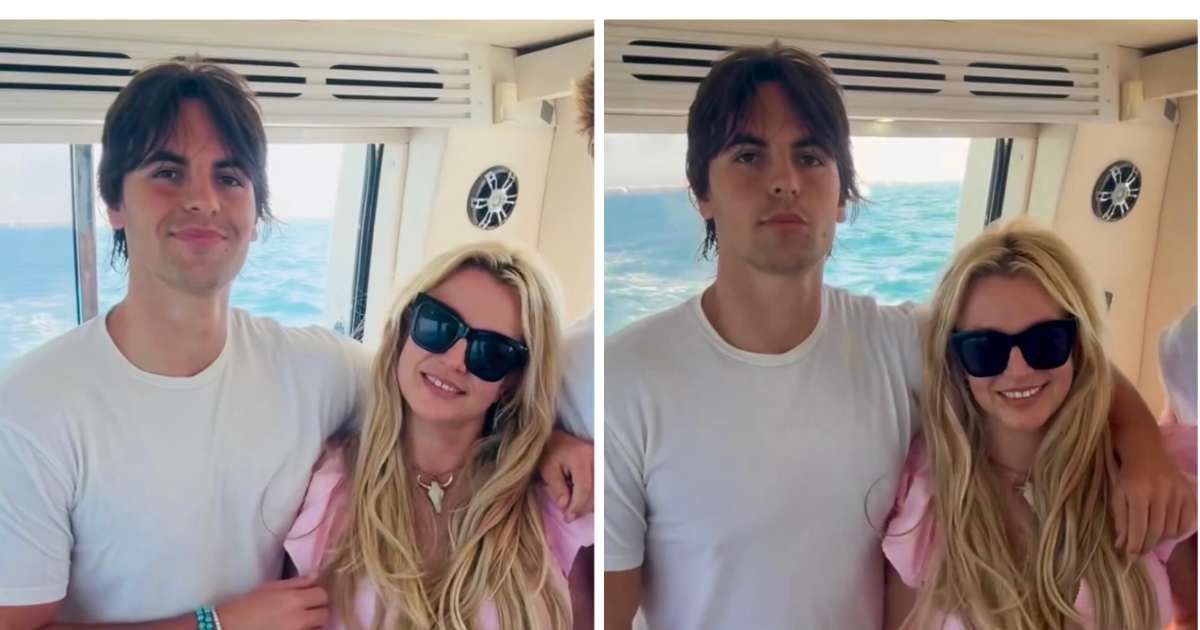 Britney Spears' eldest son, Sean Preston, 20, whom she shares with her ex-husband Kevin Federline, changed his Instagram handle on Friday, April 3 (@britneyspears/Instagram)