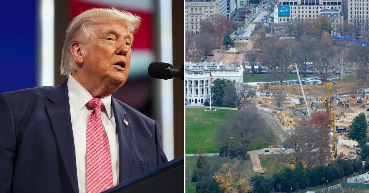 The Trump administration filed an emergency appeal to resume the $400 million ballroom, saying delays leave the White House 'open and exposed' to threats (AP Photo/Mark Schiefelbein, Pablo Martinez Monsivais)