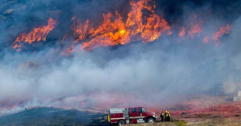 Springs Fire in Southern California reaches 75% containment as evacuation orders remain active