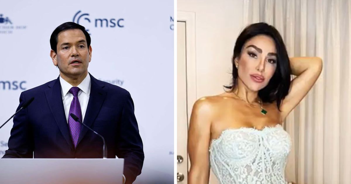 Marco Rubio revoked green cards of Hamideh Soleimani Afshar and her daughter, placing them in ICE custody for deportation after status removal (Johannes Simon/Getty Images, Screengrab/Xcollinrugg)