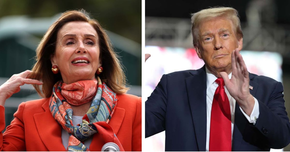 Responding to Donald Trump’s suggestion that the United States could go 'beyond reconsideration' of its NATO membership, Nancy Pelosi argued that such rhetoric reflects short-term thinking while ignoring long-term consequences (Getty Images)