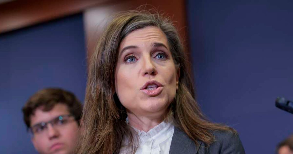 Rep Nancy Mace called for prayers for American troops following reports that a US F-15E fighter jet was shot down over Iran, triggering an urgent search and rescue mission (Getty Images)