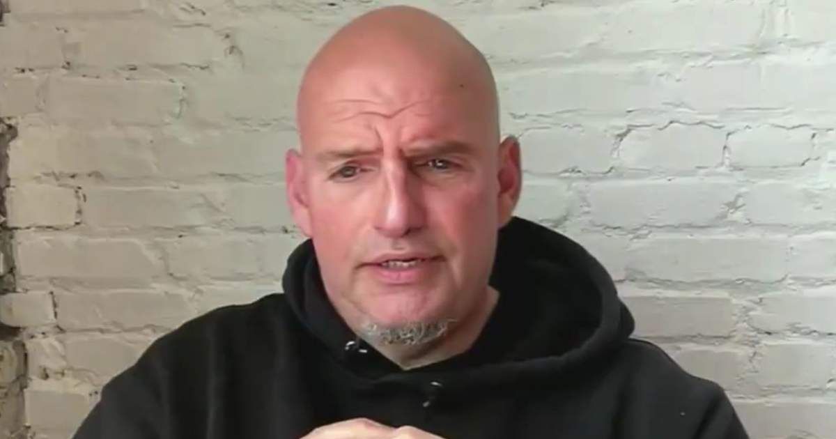 John Fetterman said Democrats oppose Donald Trump, criticized their stance on war, and warned the party is losing support among socialist and pro-Iran voters (@Acyn/X)