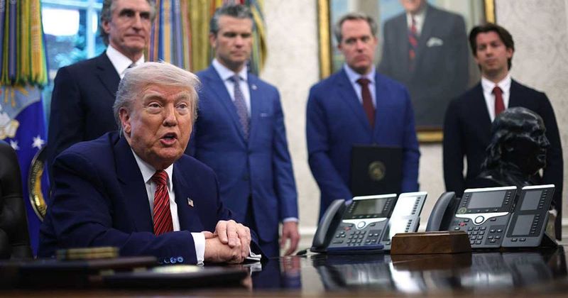 ‘A lot of guns’ Trump confirms secret plot to arm Iranian protesters via Kurdish proxies