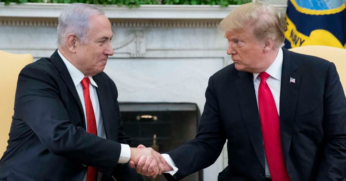Donald Trump praised Benjamin Netanyahu’s Israel for aiding the rescue of a downed F-15 co-pilot, calling the alliance key to regional security (Michael Reynolds - Pool/Getty Images)