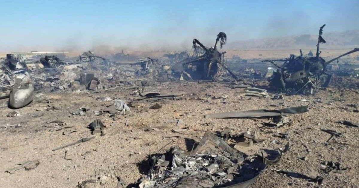 An online post claimed that downed pilot was a fake cover story for a failed US operation in Iran (@FinanceLancelot/X)