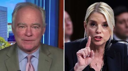 Tim Kaine says Pam Bondi 'sold out her own integrity' and 'still got sacked' after Trump fired her