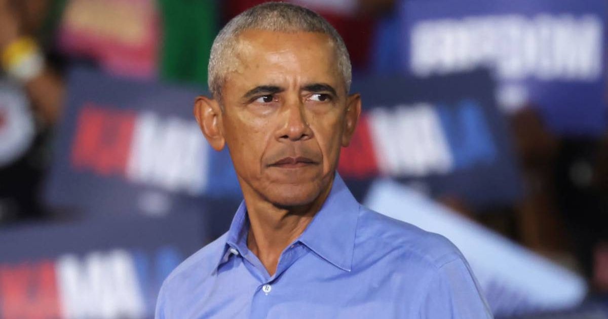 Former President Barack Obama was slammed online for his Easter message (Getty Images)