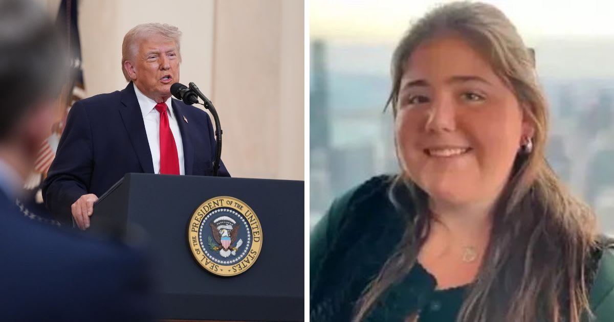 Sheridan Gorman, 18, died at spot after being shot in the head by illegal Venezuelan immigrant (AP Photo/Alex Brandon Pool, DHS/X)