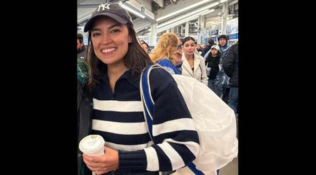 AOC spotted enjoying Yankees suite as federal workers go unpaid amid shutdown