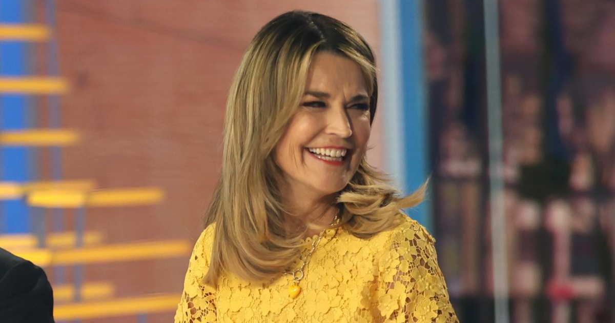 Savannah Guthrie returned to the 'TODAY' show in Uptown, Manhattan, on April 6 after a nearly two-month long break (Photo by Jose Perez/Bauer-Griffin/GC Images)