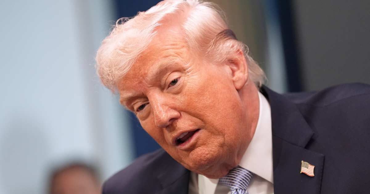 Donald Trump spoke with reporters in the James Brady Press Briefing Room at the White House on April 6, 2026, in Washington, DC (AP Photo/Alex Brandon)