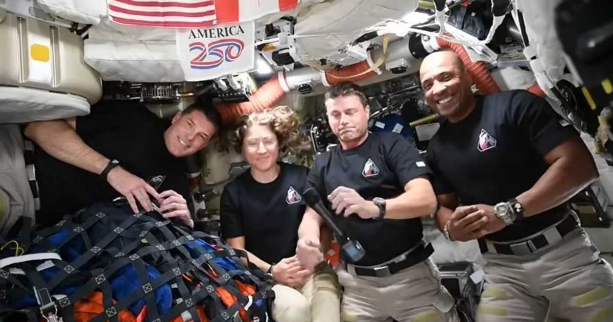 President Donald Trump spoke with the crew of Artemis II as they conducted a historic flight around the moon (NASA)