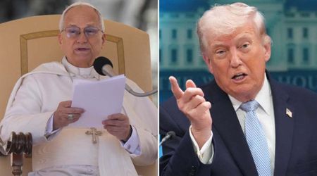 Pope Leo appears to take aim at Trump while calling out ‘fake news’
