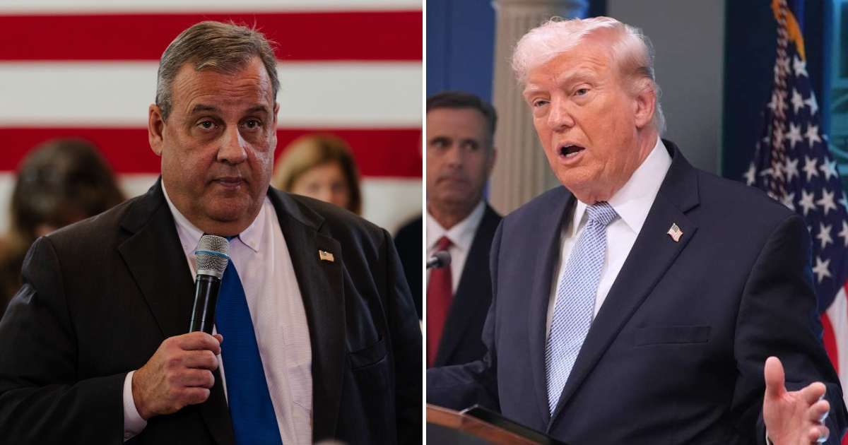 Donald Trump’s ex-adviser Chris Christie says that 2020 election fraud claim was 'make-believe' (Sophie Park/Getty Images and AP Photo/Mark Schiefelbein)