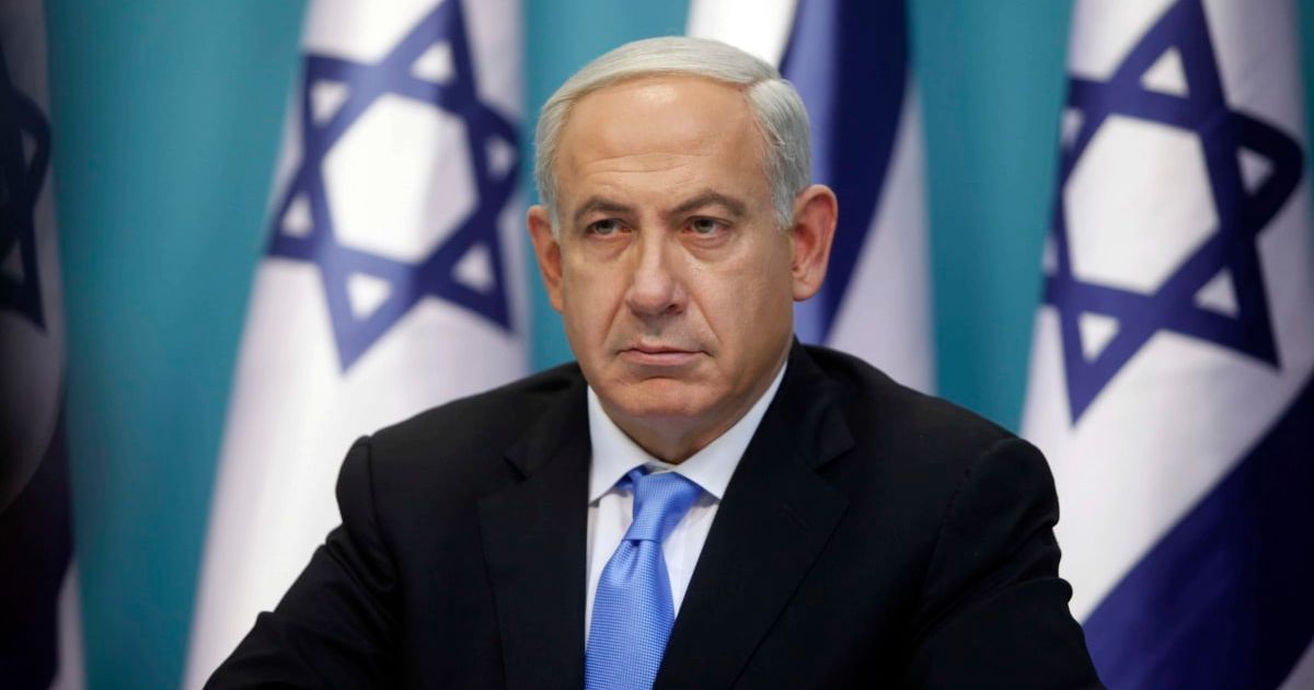 In a video address, Netanyahu said the strikes targeted infrastructure used by the Islamic Revolutionary Guard Corps to move weapons, materials, and personnel (Getty Images) 