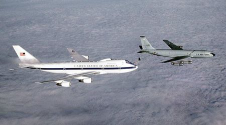 Doomsday alert US E-4B ‘Nightwatch’ circles Strategic Command as Iran strike deadline hits zero