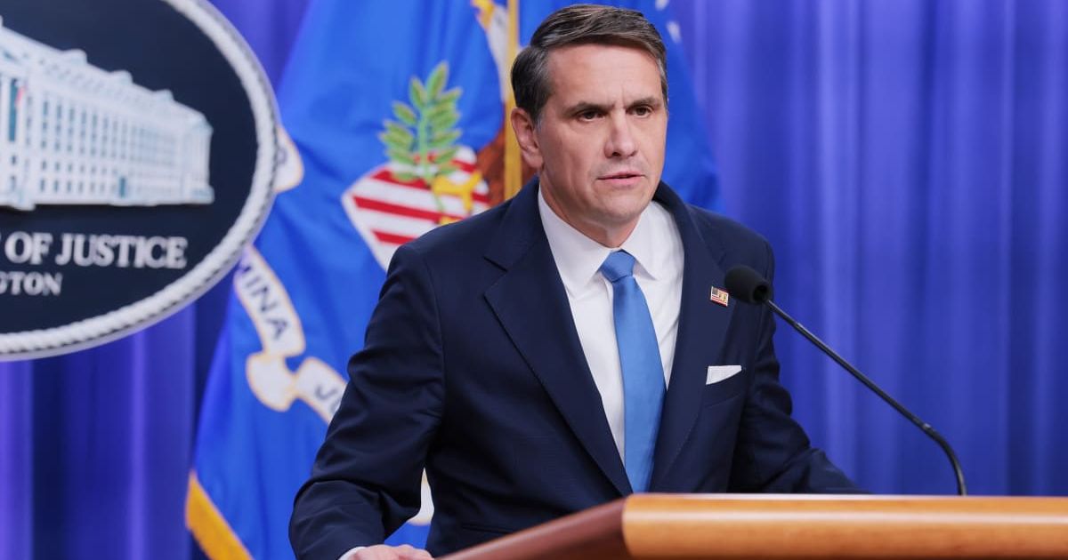 In his first remarks since Pam Bondi’s exit, Todd Blanche said he never sought the position but considers working for President Donald Trump 'the greatest honor of a lifetime' (Getty Images)