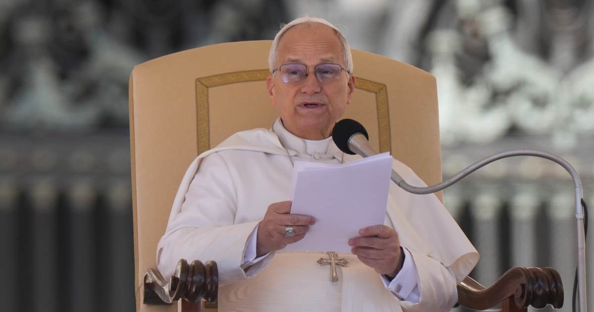 Pope Leo XIV criticized Donald Trump’s Iran warning as 'truly unacceptable,' citing moral and legal concerns (AP Photo/Andrew Medichini)