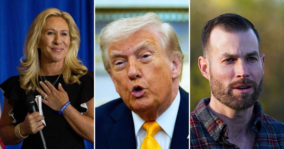 President Donald Trump escalated rhetoric against former Congresswoman Marjorie Taylor Greene while praising Clay Fuller's victory in Georgia's special election, reinforcing his influence in GOP races (Getty Images)