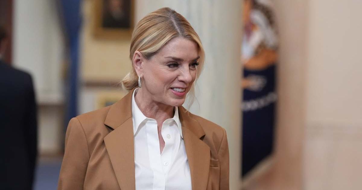 A social media rumor claims that former Attorney General Pam Bondi has started a private 'Only Fans' account following her removal (Alex Brandon-Pool/Getty Images)