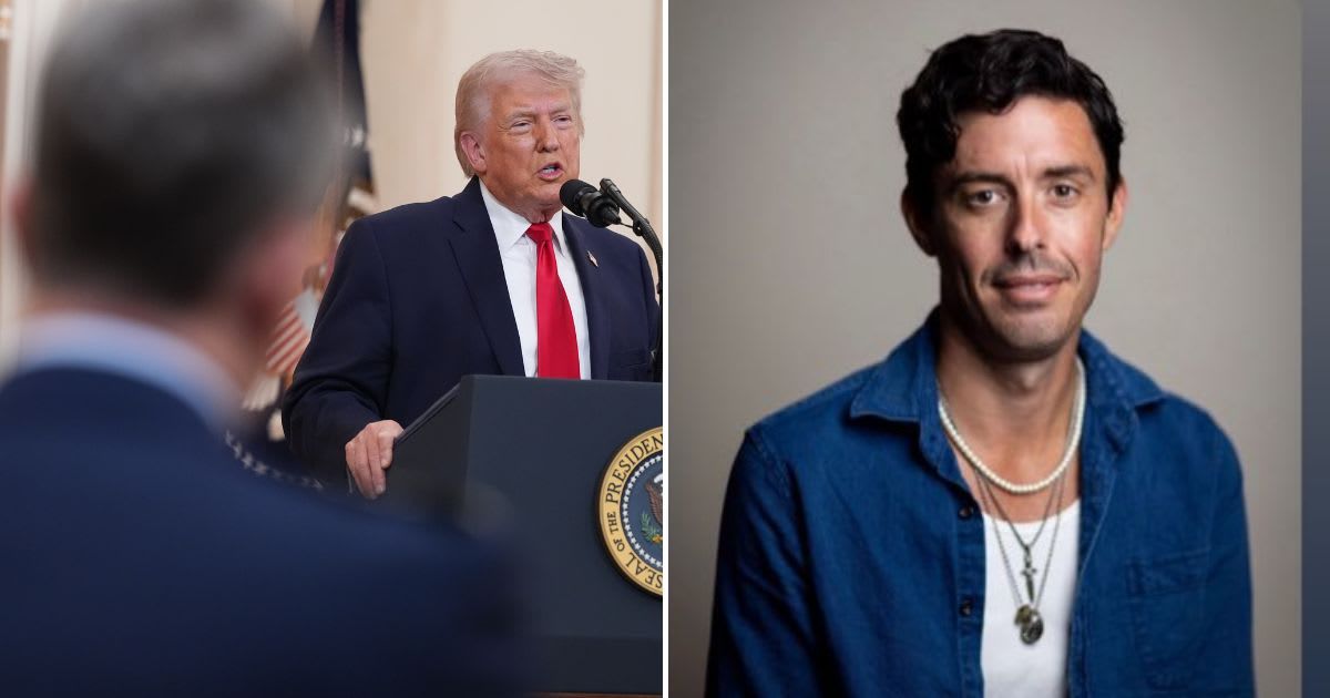 Tim Miller pointed out key issue in Trump's huge fundraising war chest ahead of midterms (AP Photo Alex Brandon Pool, X/Tim Miller)