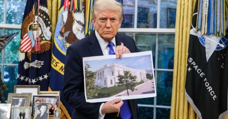 White House urges court to allow Trump's ballroom construction, says it will protect POTUS' family