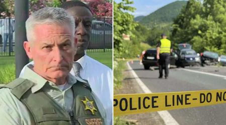 California suspect who shot deputy run over 'intentionally', sheriff says 'he got what he deserved'