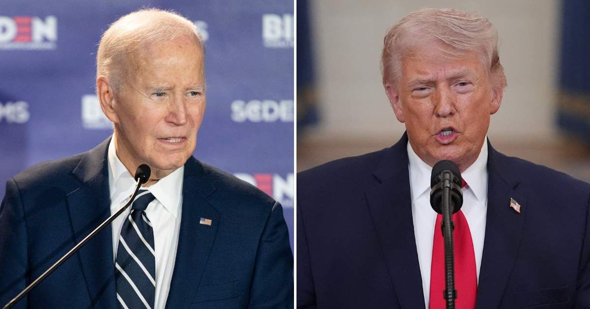 Trump vowed swift justice after a Haitian migrant, released under Biden’s migrant program, bludgeoned a Florida mother in a gas station attack (AP Photo/Alex Brandon, Pool,  Sean Rayford/Getty Images)