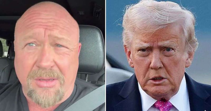 Alex Jones says Trump 'got big problems', prays for him to be freed from 'demonic influences'