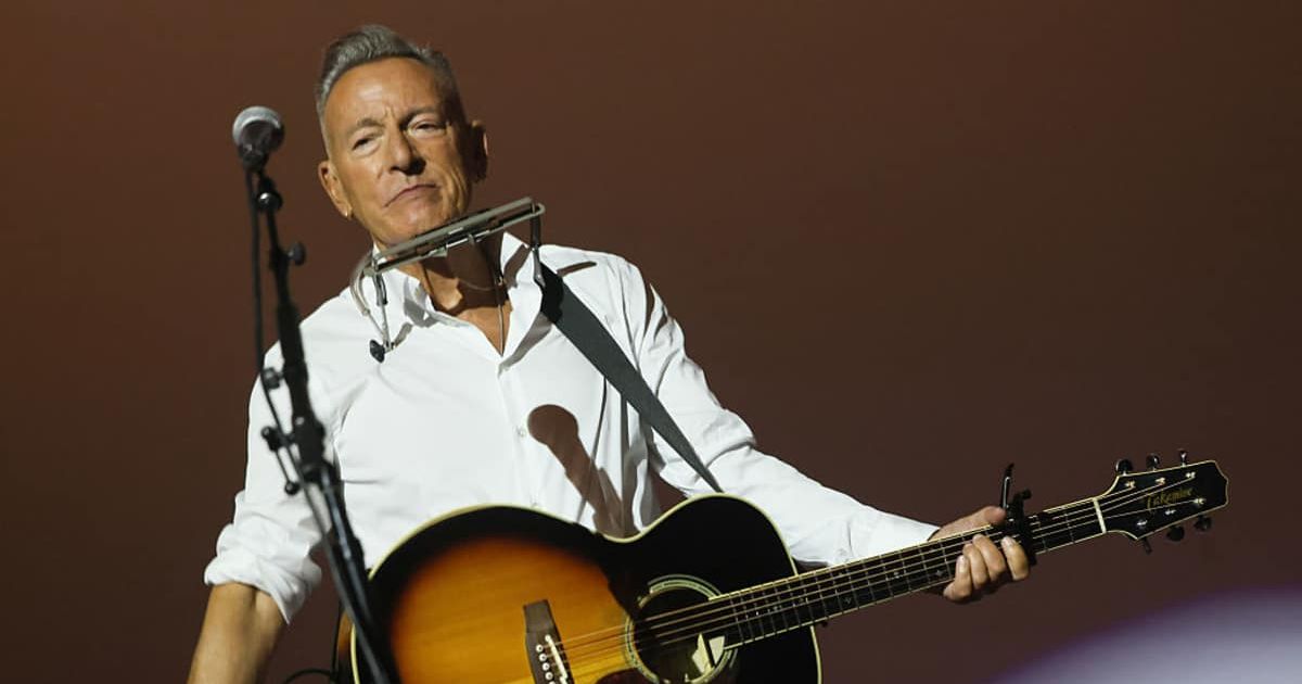 Bruce Springsteen has sparked major controversy after delivering a fiery political speech criticizing America’s wealthiest figures and the current political establishment (Rodin Eckenroth/Getty Images for AFI)