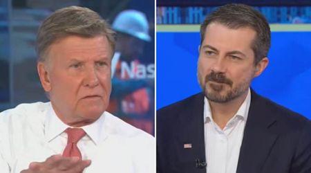 Joe Kernen slams table on CNBC during heated on air clash with Pete Buttigieg