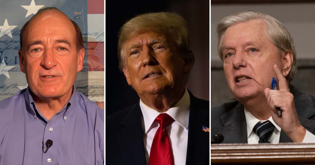 Trump delivers a 'sensational' message to his base, pledging to avert a Lynch-Massie 'disaster' (x/@MarkLynchSC; Getty Images)