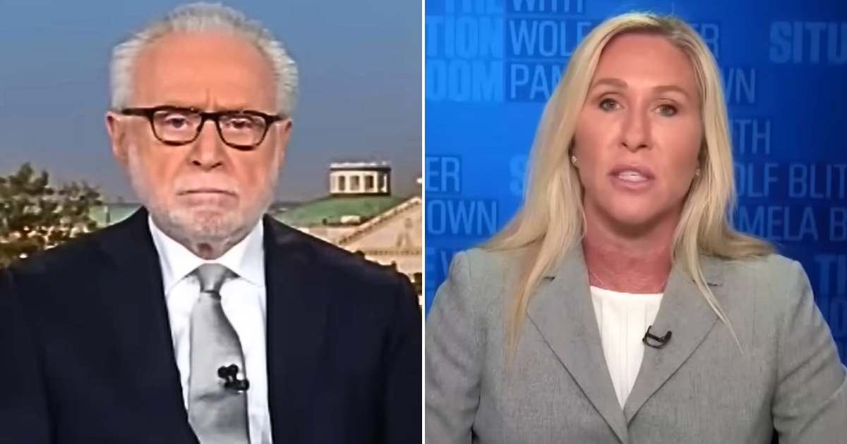 Wolf Blitzer  questioned Marjorie Taylor Greene on whether she truly believed Trump would have followed through on the jaw-dropping threat against Iran (CNN)
