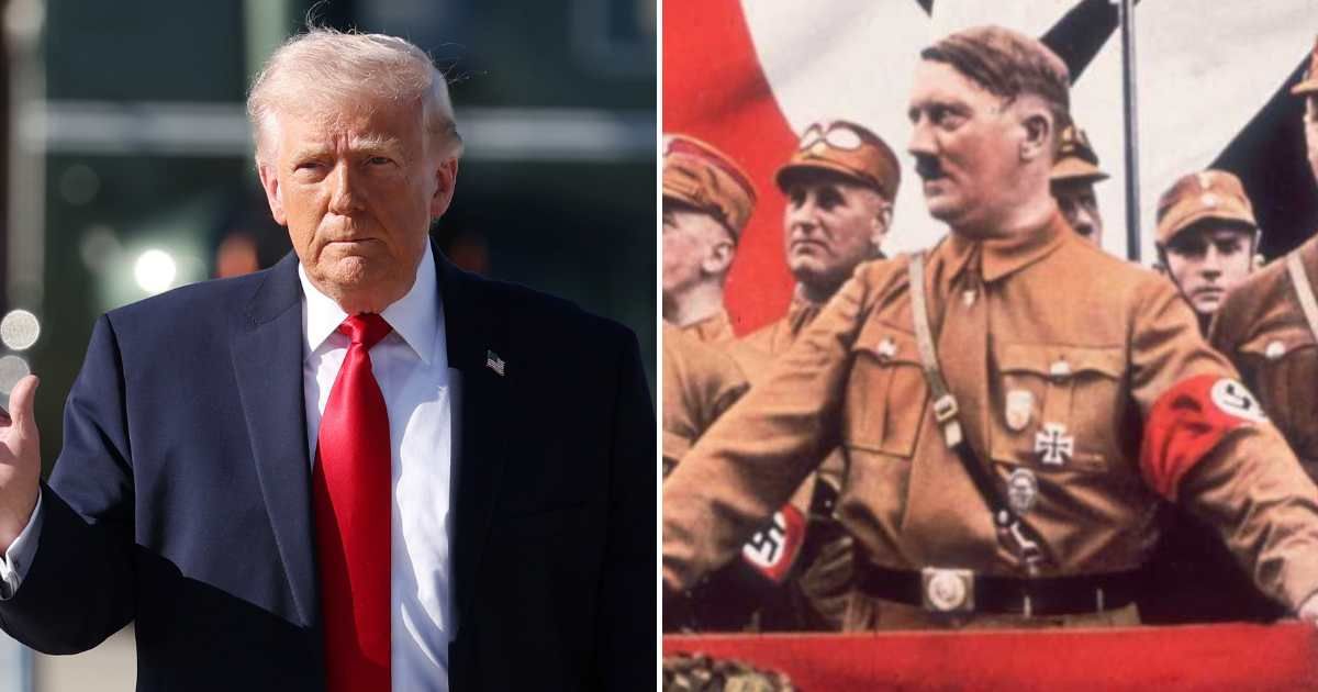 Amid the claim, Donald Trump earlier said he needed 'the kind of generals that Hitler had' during his time in the White House (Getty Images)