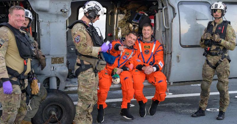 Artemis II crew struggles to walk as Earth’s gravity hits after historic moon mission