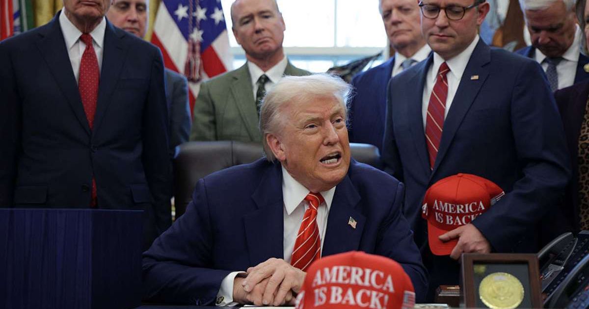 Trump labels CNN and The New York Times 'treasonous,' urging Americans to reject legacy media narratives (Getty Images)