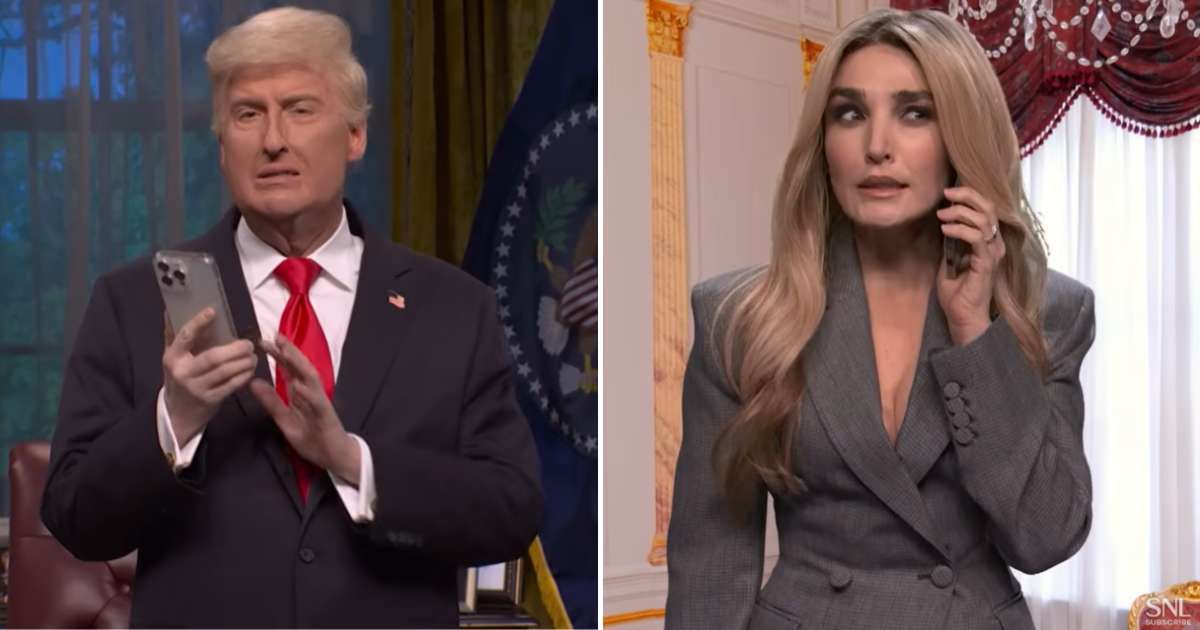 'Saturday Night Live' mocked First Lady Melania Trump's Epstein denial, suggesting that over-explaining deepened suspicion (Screengrabs/ Saturday Night Live/ YouTube)