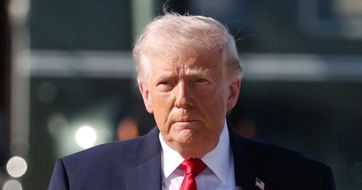 Donald Trump walks to Air Force One on April 11, 2026 at Joint Base Andrews, Maryland (Tasos Katopodis/Getty Images)