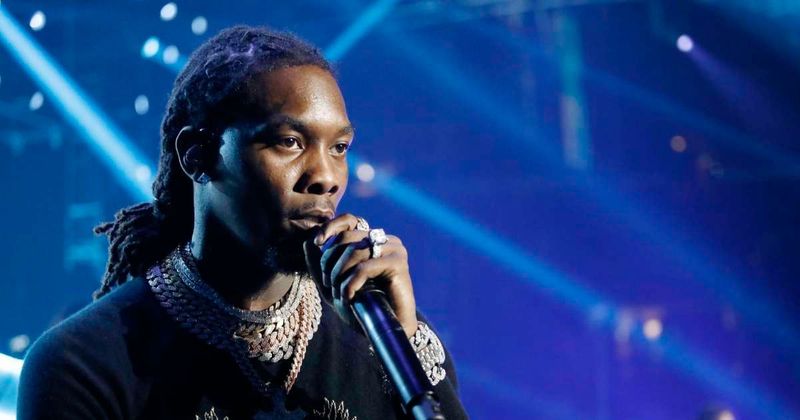 Offset shares 'real love' moment as he returns to Coachella in wheelchair after Florida shooting 