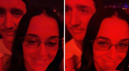 Katy Perry and Justin Trudeau cozy up as lovebirds dance during Justin Bieber’s Coachella set