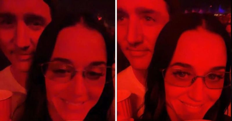 Katy Perry and Justin Trudeau cozy up as lovebirds dance during Justin Bieber’s Coachella set