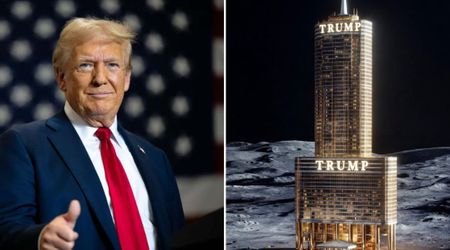 POTUS shares mock-up image of glowing Trump Tower on Moon