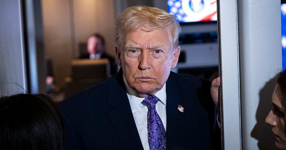 President Donald Trump depicted himself as Jesus in AI-generated image shared on Truth Social (Photo by Pete Marovich/Getty Images)