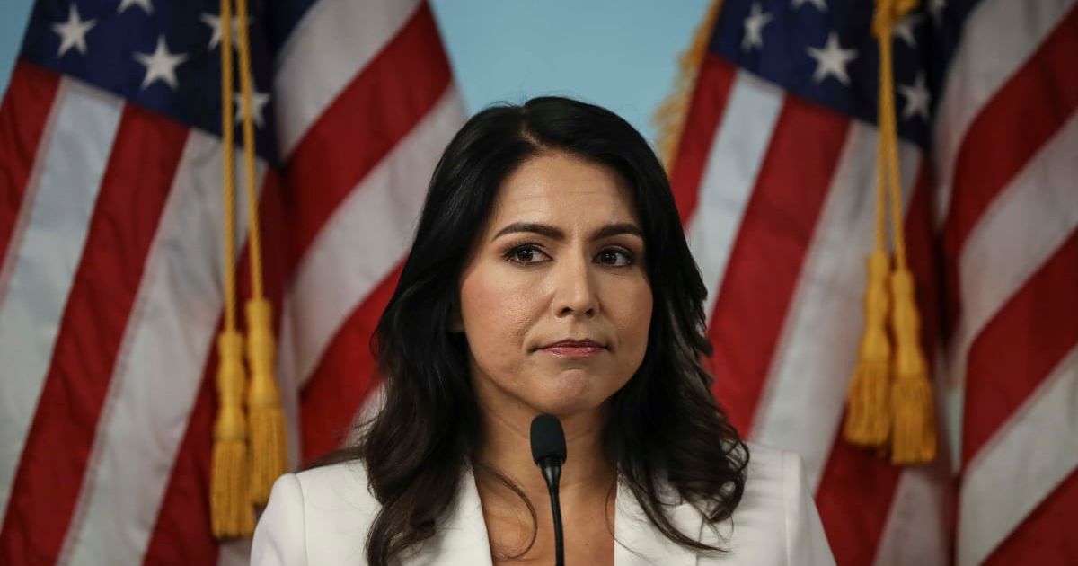 Tulsi Gabbard releases documents claiming IC IG Atkinson used 'secondhand testimony' and biased sources to initiate a 'sham' impeachment (Getty Images)