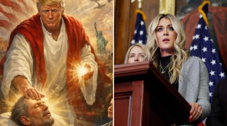 'I don't listen to Riley Gaines': Trump slams ex-loyalist after she called him out over Jesus photo