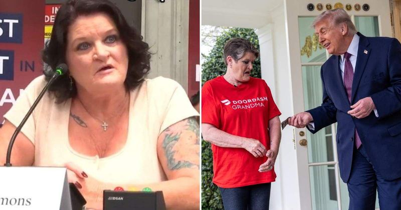 Fact Check: Was DoorDasher Sharon Simmons previously spotted at a GOP event?