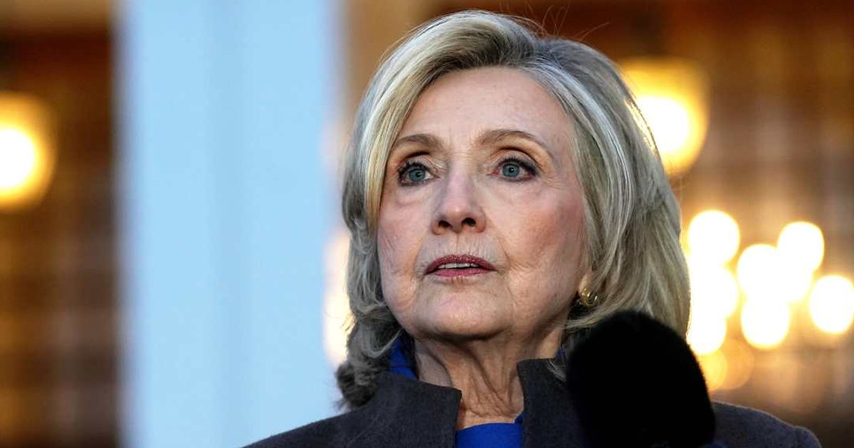 Hillary Clinton’s criticism comes as Donald Trump intensified hostile rhetoric amid war tensions with Iran (Getty Images)