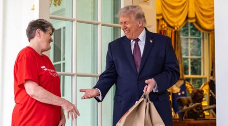 DoorDash employee praises Trump’s no-tax-on-tips policy as she delivers meal to White House